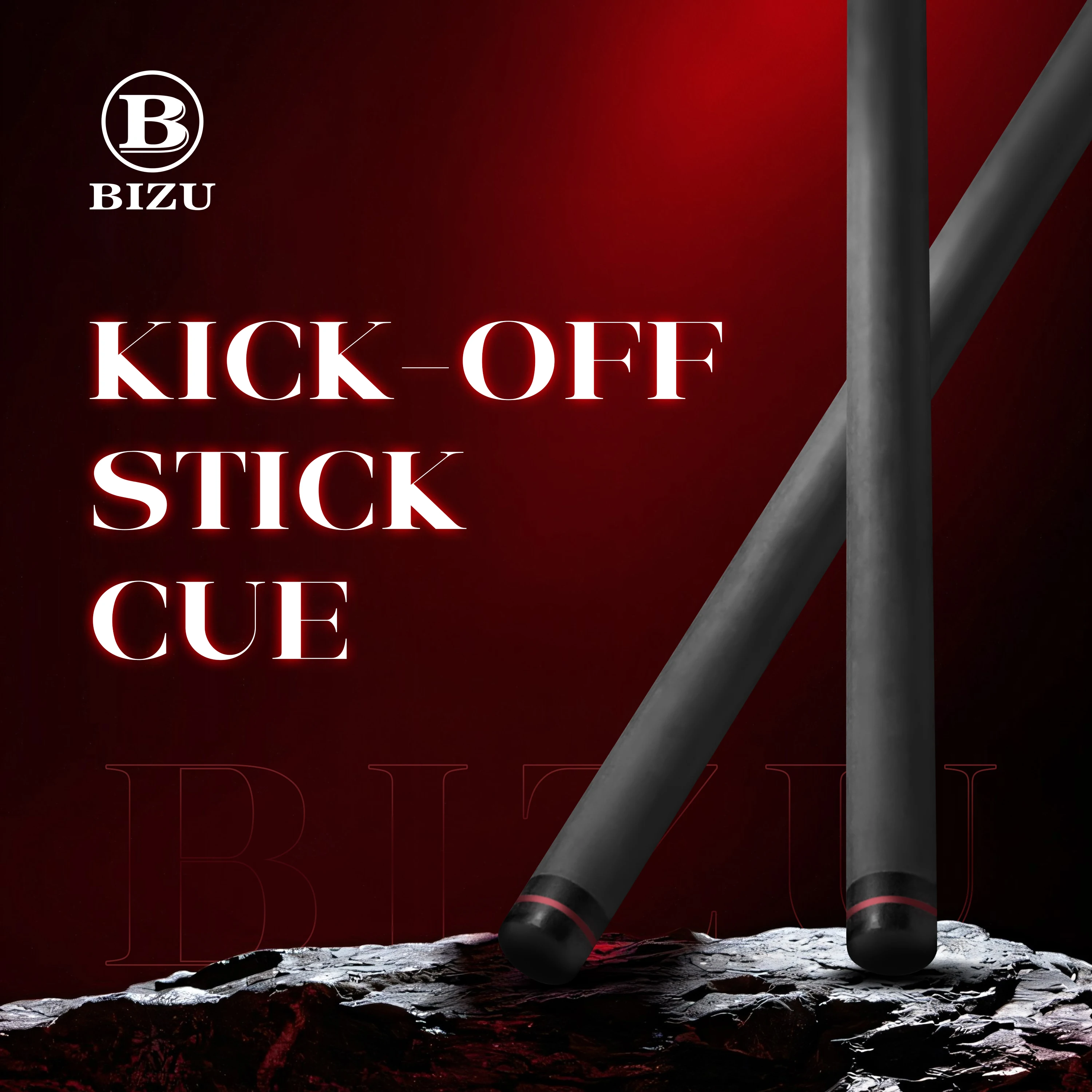 

13mm tip pool cue shaft,Black Tech Carbon Fiber Pro Taper Punch shaft for Kick-off，Red skin head,break cue shaft（only shaft）