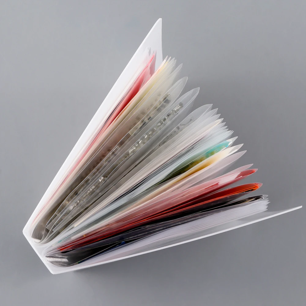 A6 Mini Storage Album for Sticker Postcard Stamp Cutting Die Storage Book Organizer Folder Rounded Corner Design 2025 Hot Sale view 3