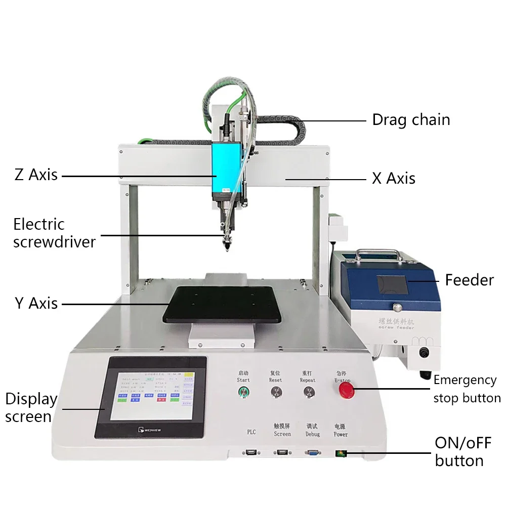 

Automatic Locking Screw Machine with 1-Year Warranty Featuring Essential Motor Core Component for Industrial Machinery Equipment