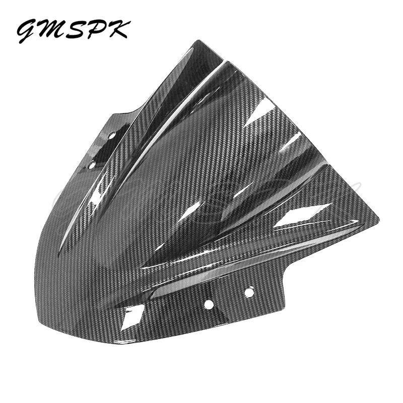 Motorcycle Parts Front Windscreen Windshield Fairing Carbon Fiber Pattern Fit for Kawasaki Ninja 300 EX300R EX300 2013-2017