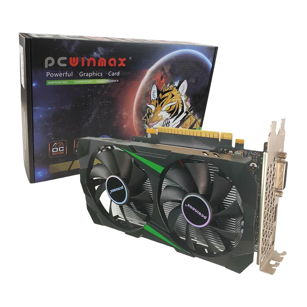 PCWINMAX GDDR6 GTX1650 graphics card PC 4gb 6gb Gaming GeForce Original gtx 1060 1660 gtx 1650 GPU Desktop Video Card