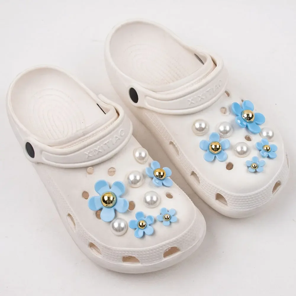 سحر الأحذية DIY DESIGNERS حديقة الأحذية الديكور مشبك انفصال لثقب الأحذية سحر مجموعة اكسسوارات أطفال بنات هدية