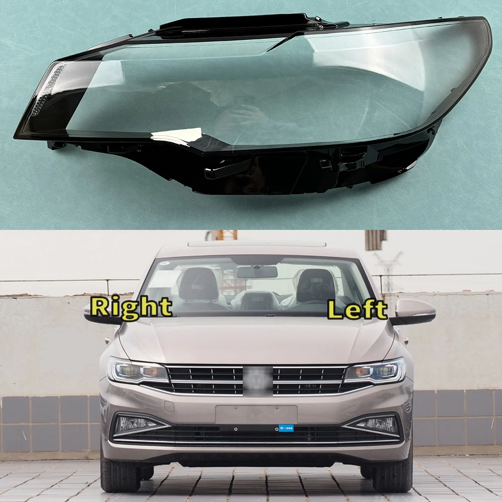 

For Volkswagen VW Bora 2019 2020 2021 Car Accessories Headlight Cover Headlamp Shell Transparent Lampshade Case Lens Plexiglass