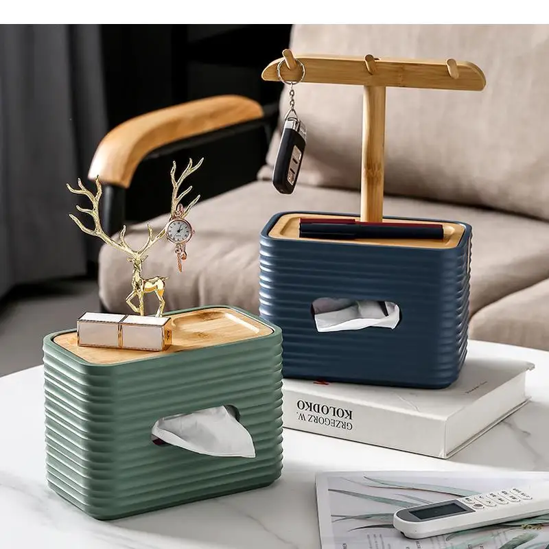 

Resin Tissue Box Wooden Cover Metal Deer Storage Rack Display Stand Napkin Holder Boxes Hook Jewelry