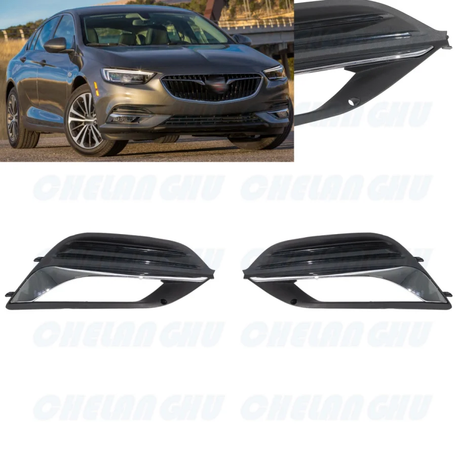 

For Vauxhall/Opel Insignia B /Buick Regal Sportback 2018 2019 2020 Car accessories Front Bumper Fog Lights Lamp Grille Cover