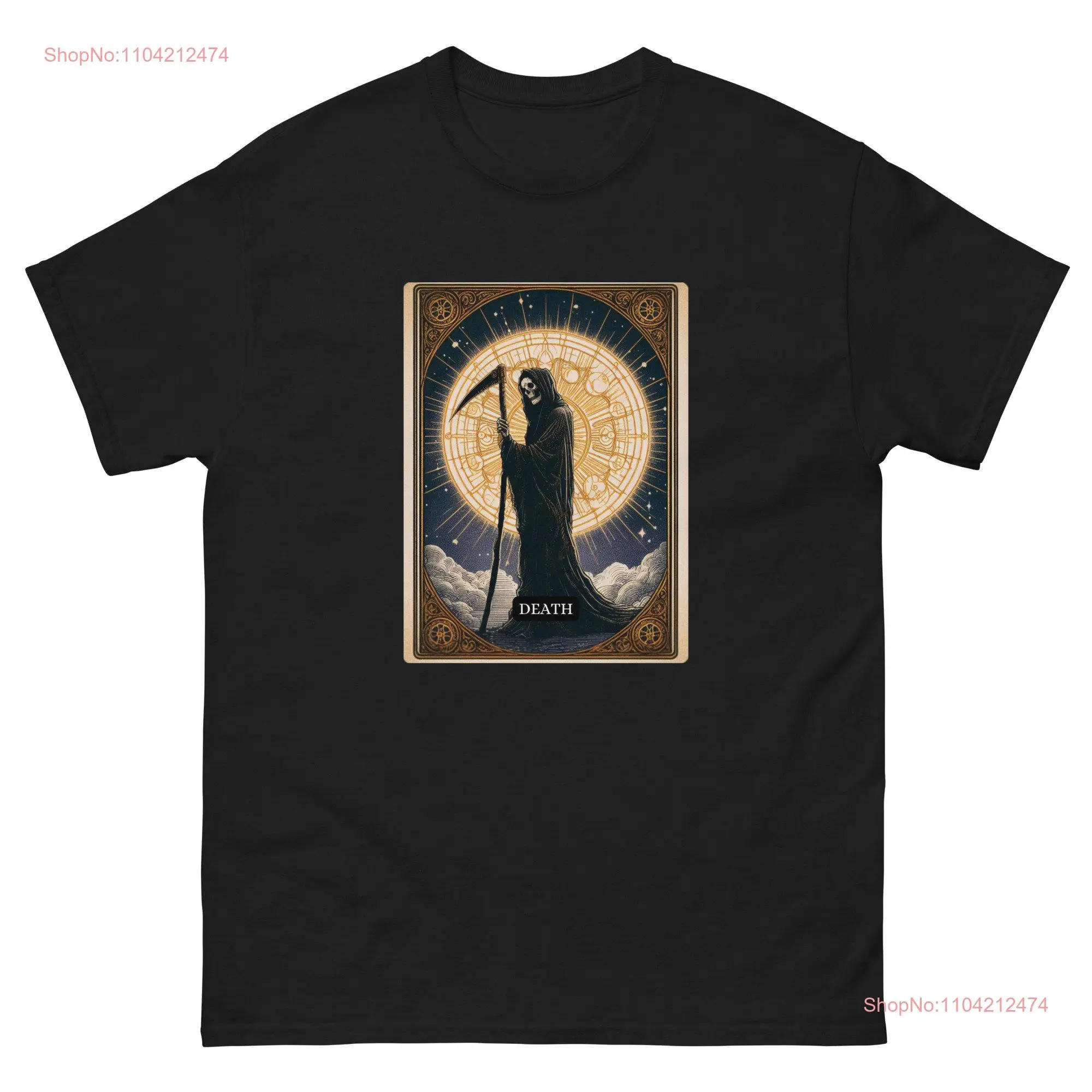 Death XIII Tarot Card T Shirt Change Transformation Skeletons Riding a Horse Grim Reaper Sudden and Unplanned Transition