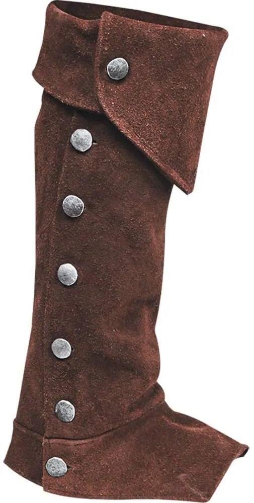 Armure de jambe punk gothique médiévale pour hommes et femmes, Viking Kokor Knight, étui à bottes bandage, couvre-chaussures cosplay, protège-pieds rétro