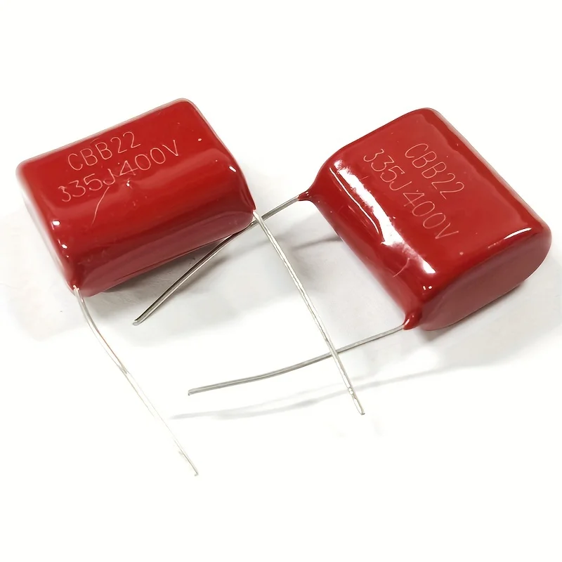 10-50PCS 400V CBB ตัวเก็บประจุ 335J 3.3uF/3300nF P20mm ตัวเก็บประจุฟิล์มโพลีโพรพิลีน