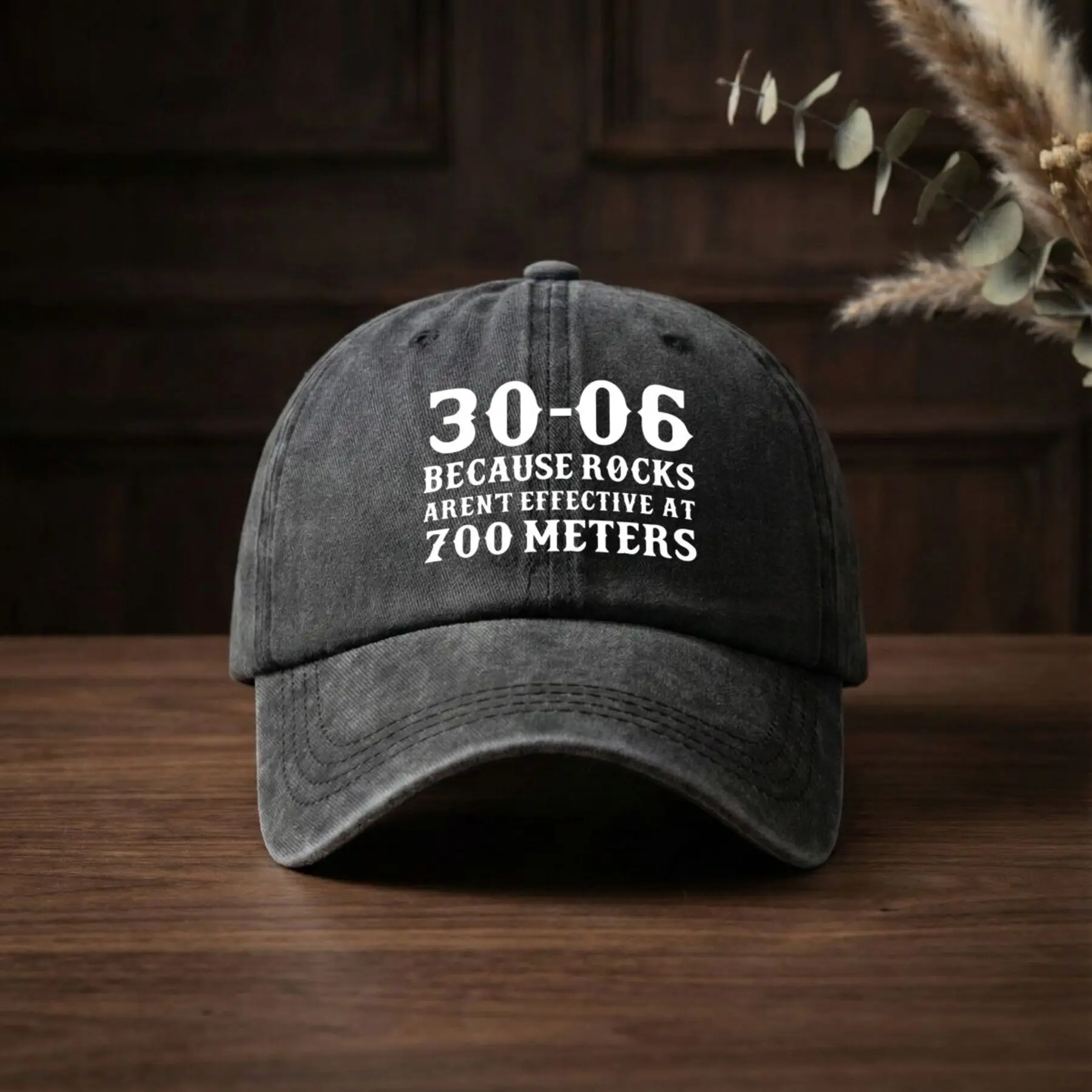 Men's and Unisex Style 30-06 Themed Vintage Baseball Cap, Suitable for Outdoor Use, with the Phrase 