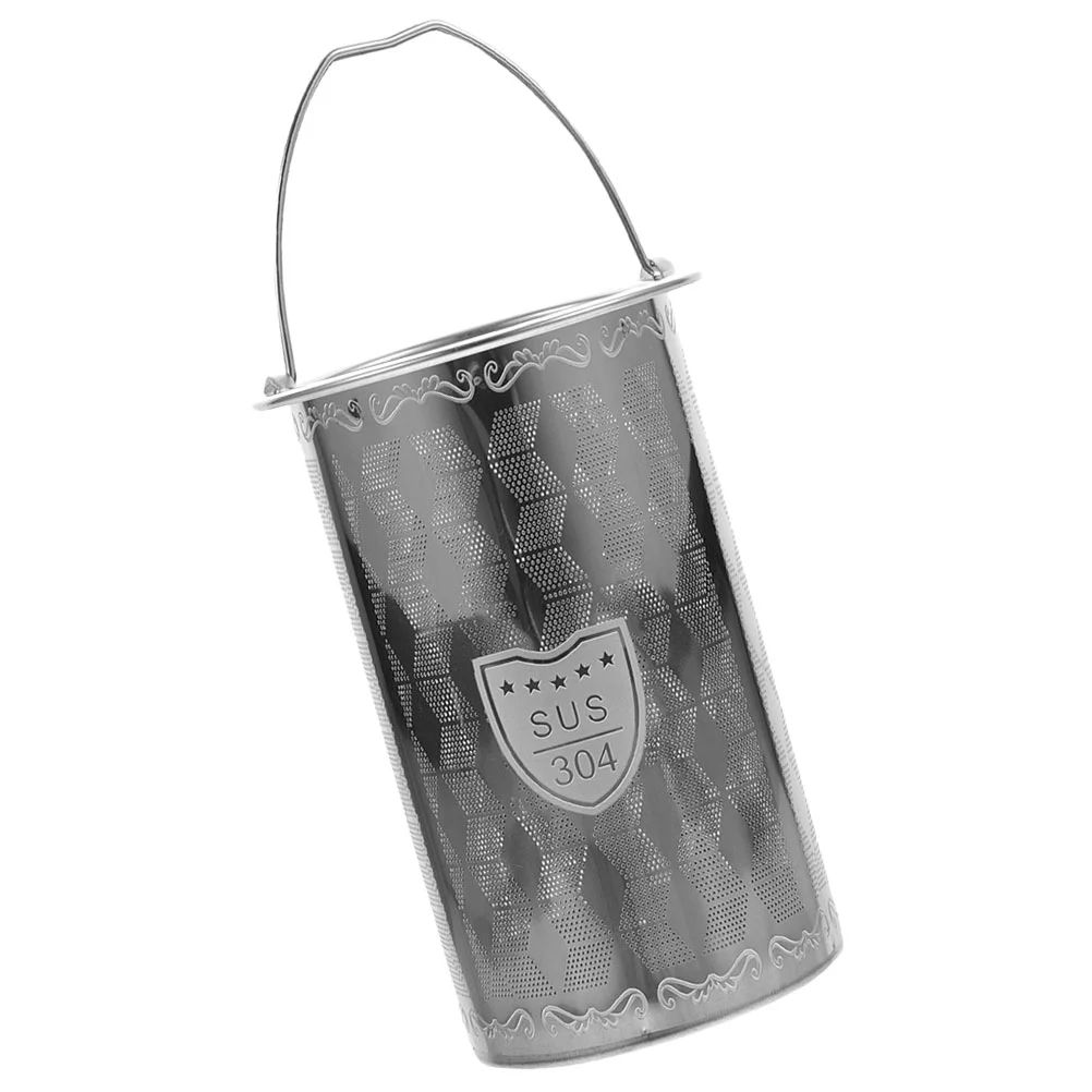 

Tea Leak Filter Fine Mesh Infuser Extra Strainer Loose Leaf Metal Replacement Teapot Basket