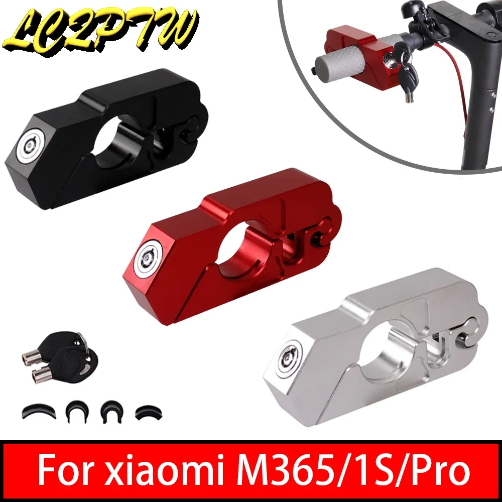 

Safety Locks Scooter Handlebar Lock Fit Grip Street Security Electric Scooter For Xiaomi M365 1S Pro Anti-theft Lock Protection