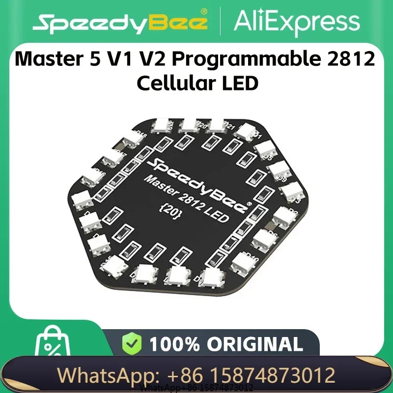 

SpeedyBee Master 5 V1 V2 Programmable 2812 Cellular LED