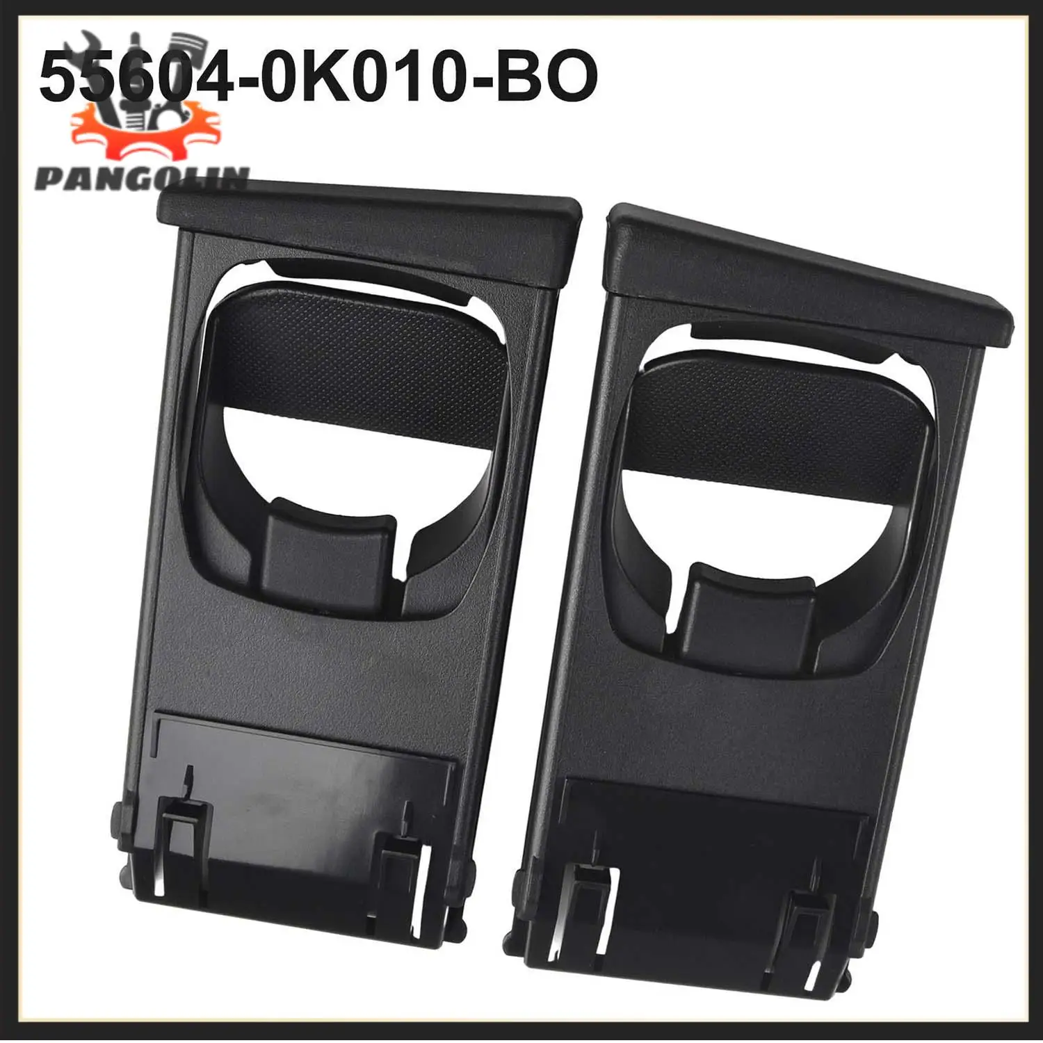 

2 шт. новый разъем подстаканника 55604-0K010 для Toyota Hilux Vigo SR Pickup Fortuner 2004-2015, автомобильный держатель для воды, аксессуары