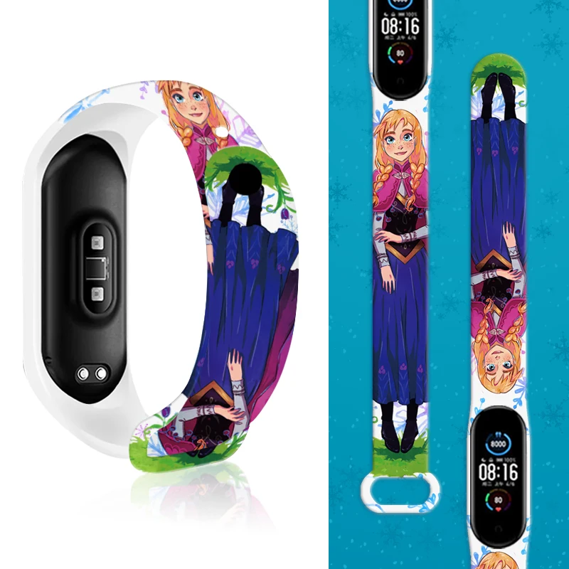 

Disney Frozen Series Electronic Display Watch Two Colors Available Replaceable Wristband LED Screen Display for Girl's Gifts