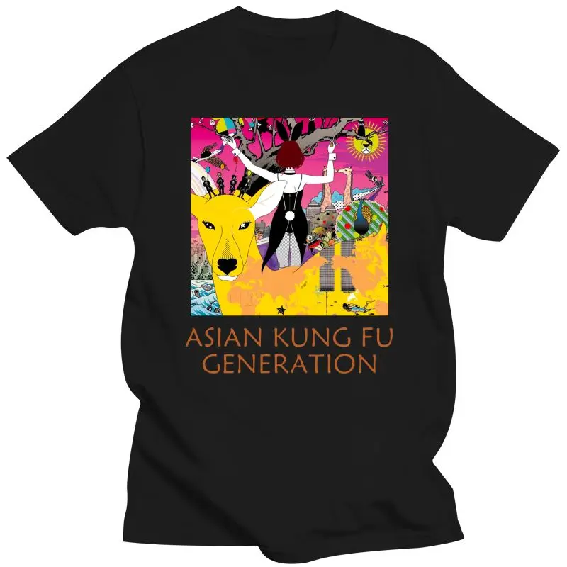 New Asian Kung Fu Generation Logo T Shirt