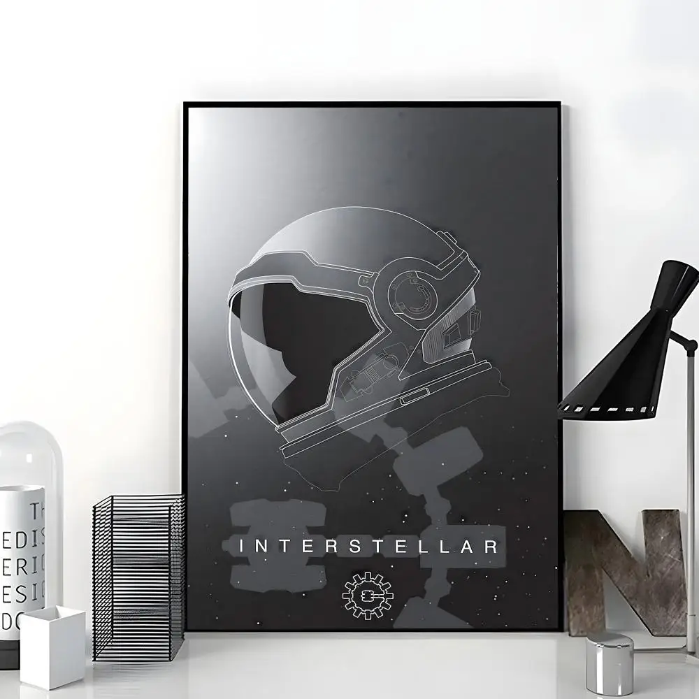 I-Interstellar Movie Poster HD Paper Print Home Living Room Bedroom Entrance Bar Cafe Art Painting Decoration