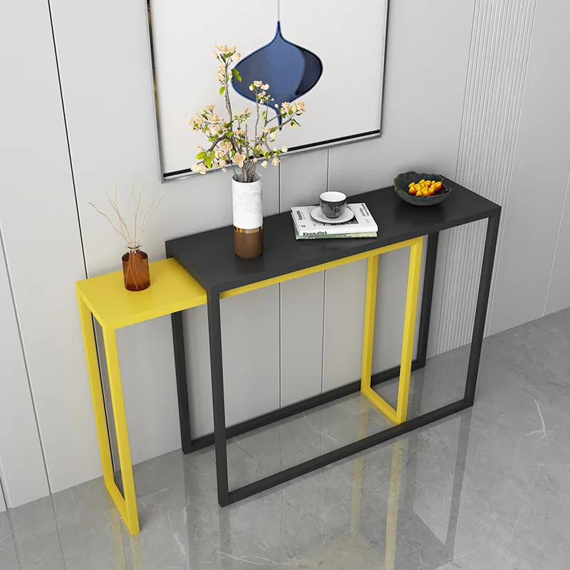LTT modern simple light luxury, narrow and long strip case, a few against the wall to enter the living room, sliding bar counter