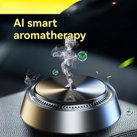 Popular Car Spray Aroma Diffuser, Car Aluminum Alloy Aerosol Diffuser, Intelligent Car Aromatherapy