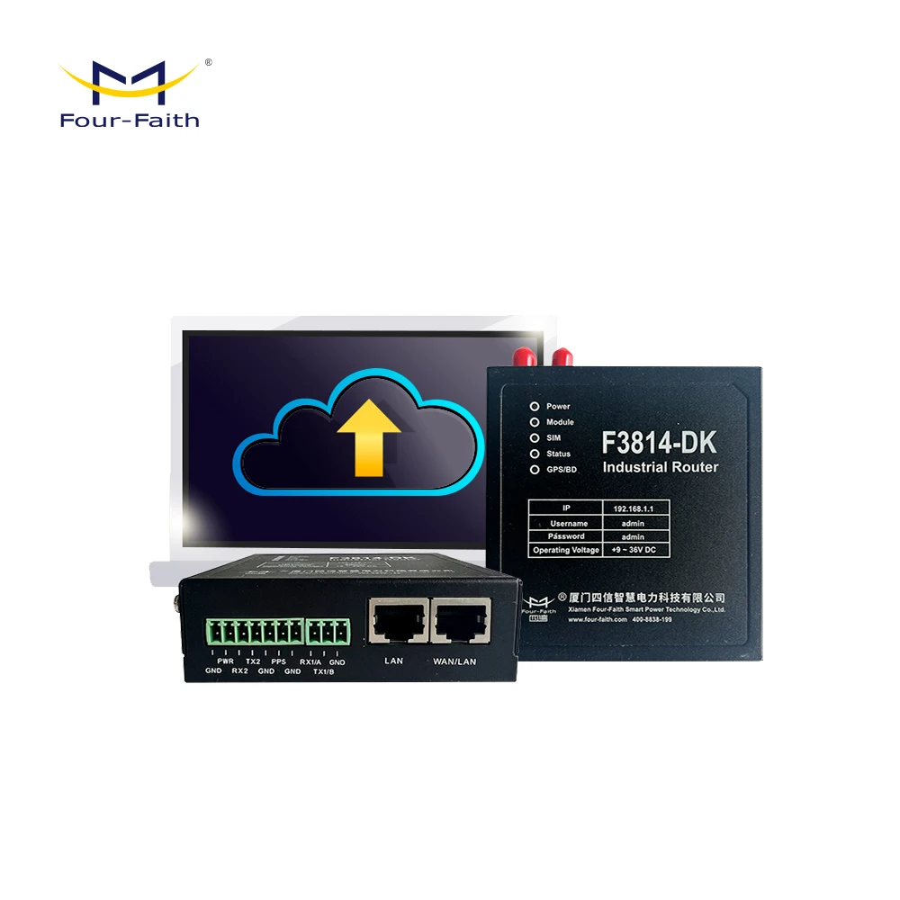 Dual SIM Industrial Router Robust Industrial Cellular Router with RS232/485 Ports
