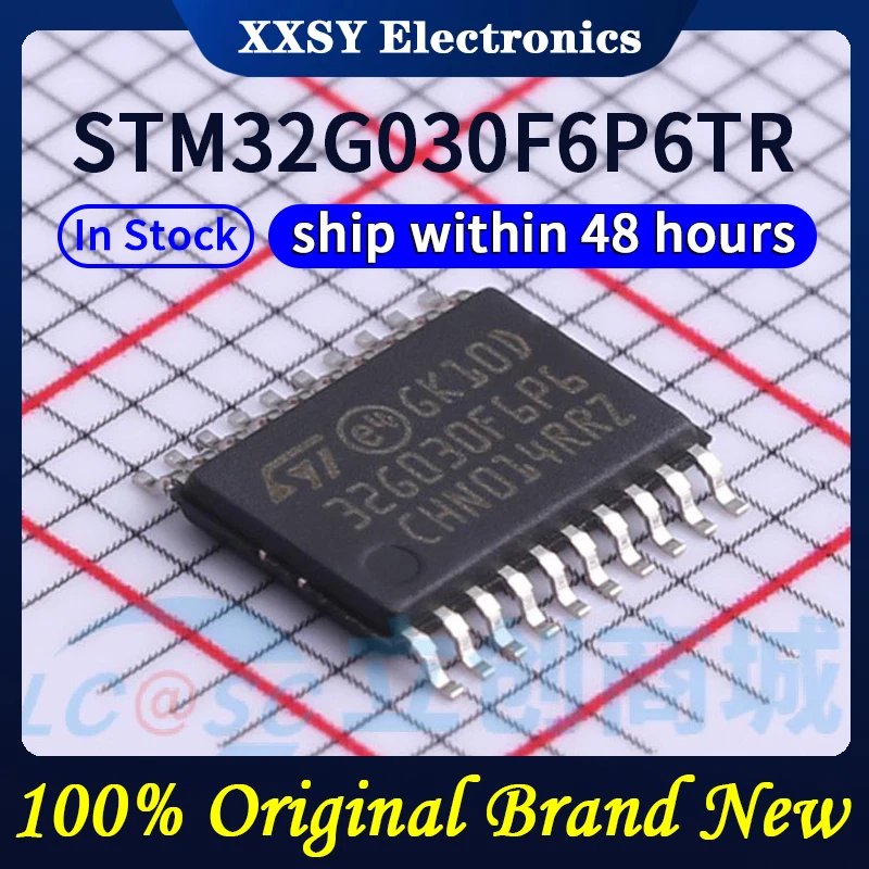 

STM32G030F6P6TR TSSOP-20 32G030F6P6 STM32G030F6P6 High quality 100% Original New