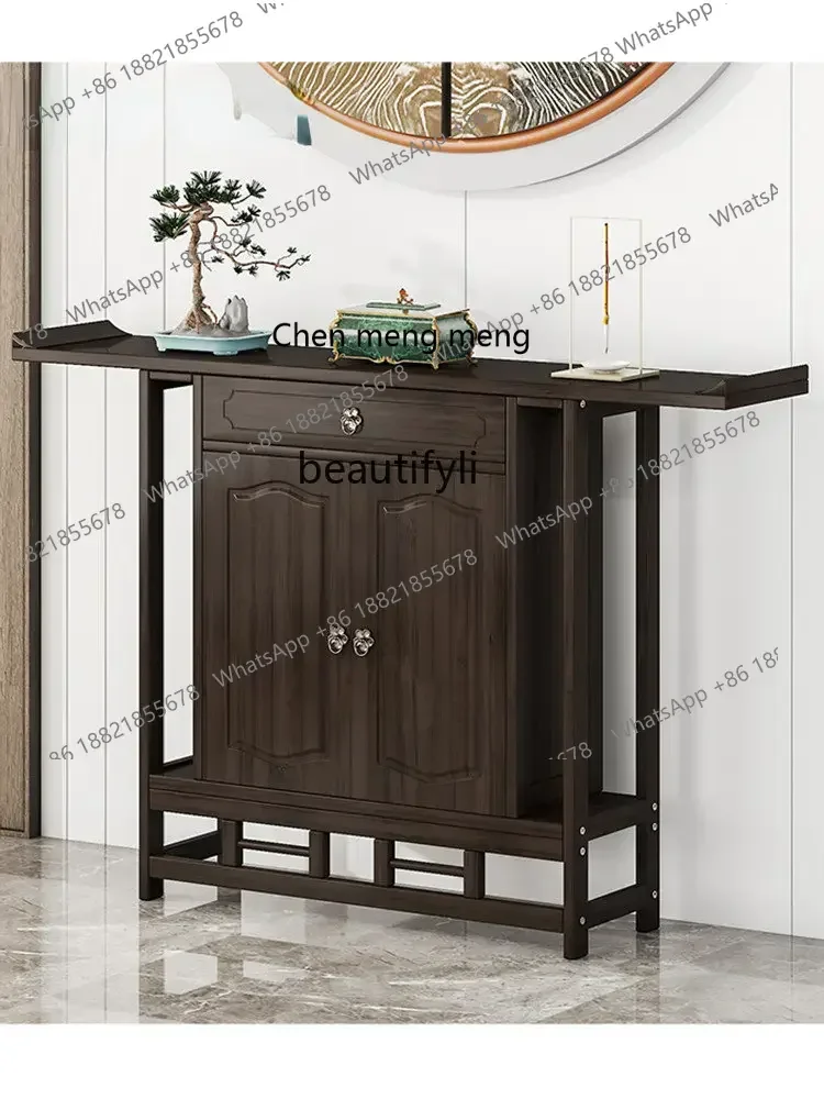 D178 Y zq Entrance Cabinet Hallway Aisle Ruijing Decorative Table Household Economical over Narrow Strip Table Small Table