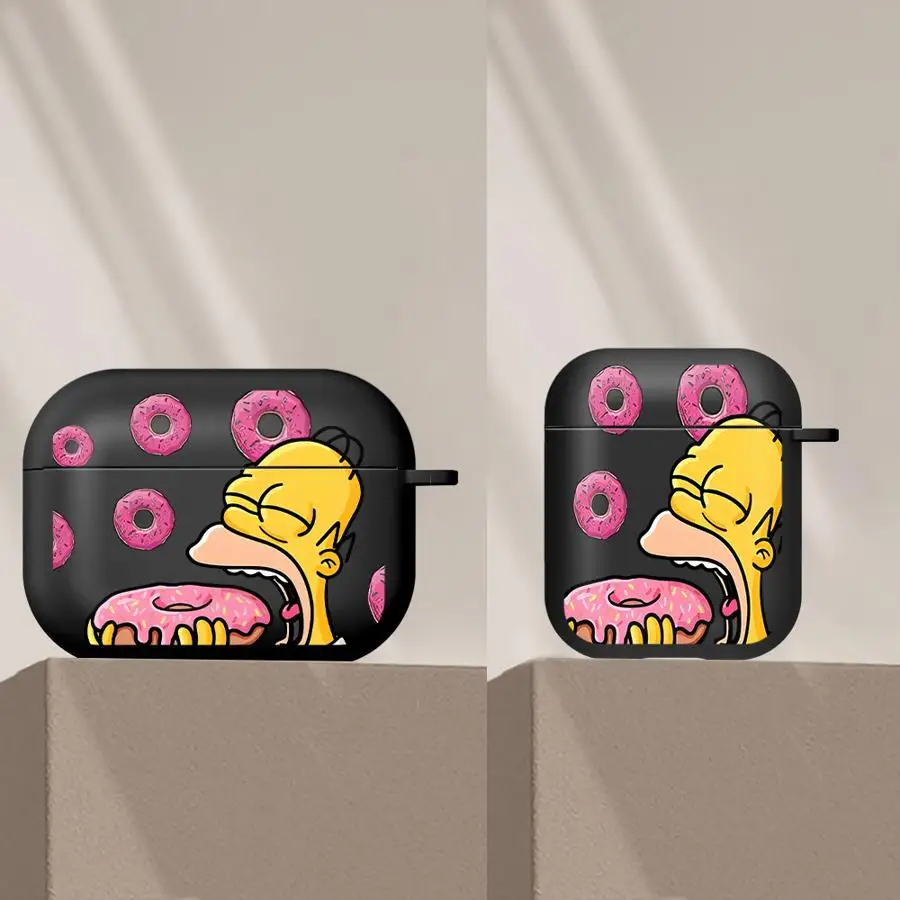 Cartoon The S-simpsons Earphone Cases Cover Case For Airpods 3 1 Pro2 2 Pro3 Pro 4