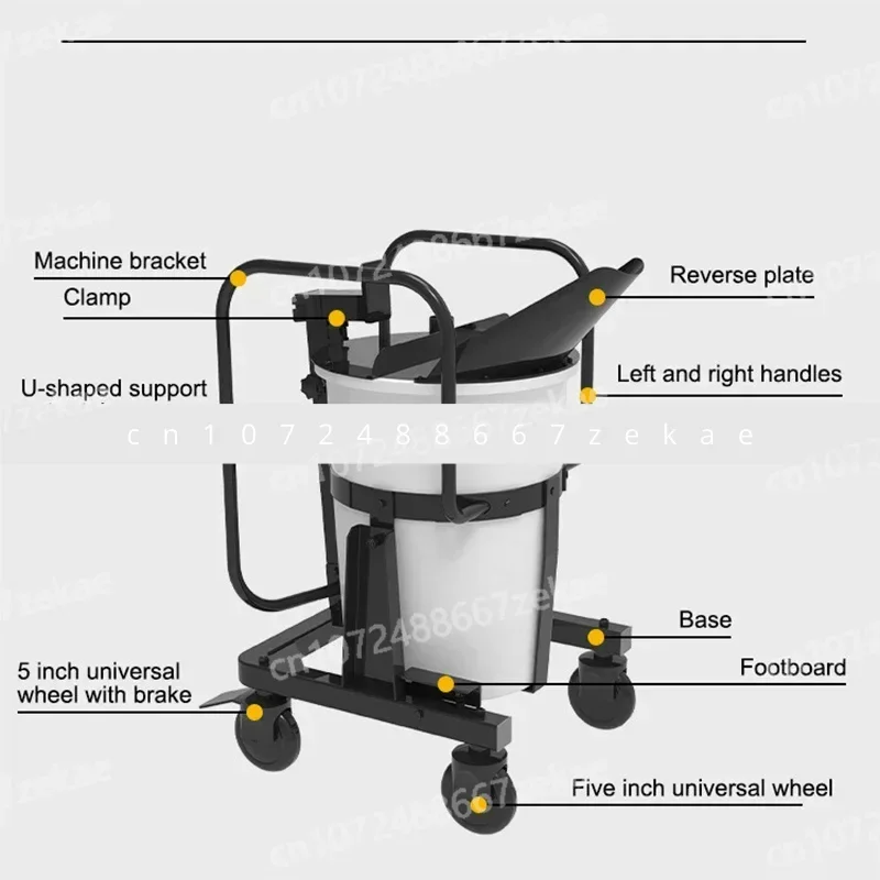 

Станция для смешивания бетона 100 л Самовыравнивающаяся мобильная станция для смешивания бетона