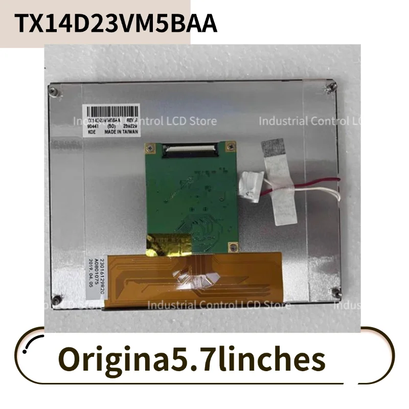 

Совершенно новый 5,7-дюймовый промышленный ЖК-дисплей TX14D23VM5BAA, разрешение 640*480, 40-контактный разъем, 100% протестировано перед отправкой KO