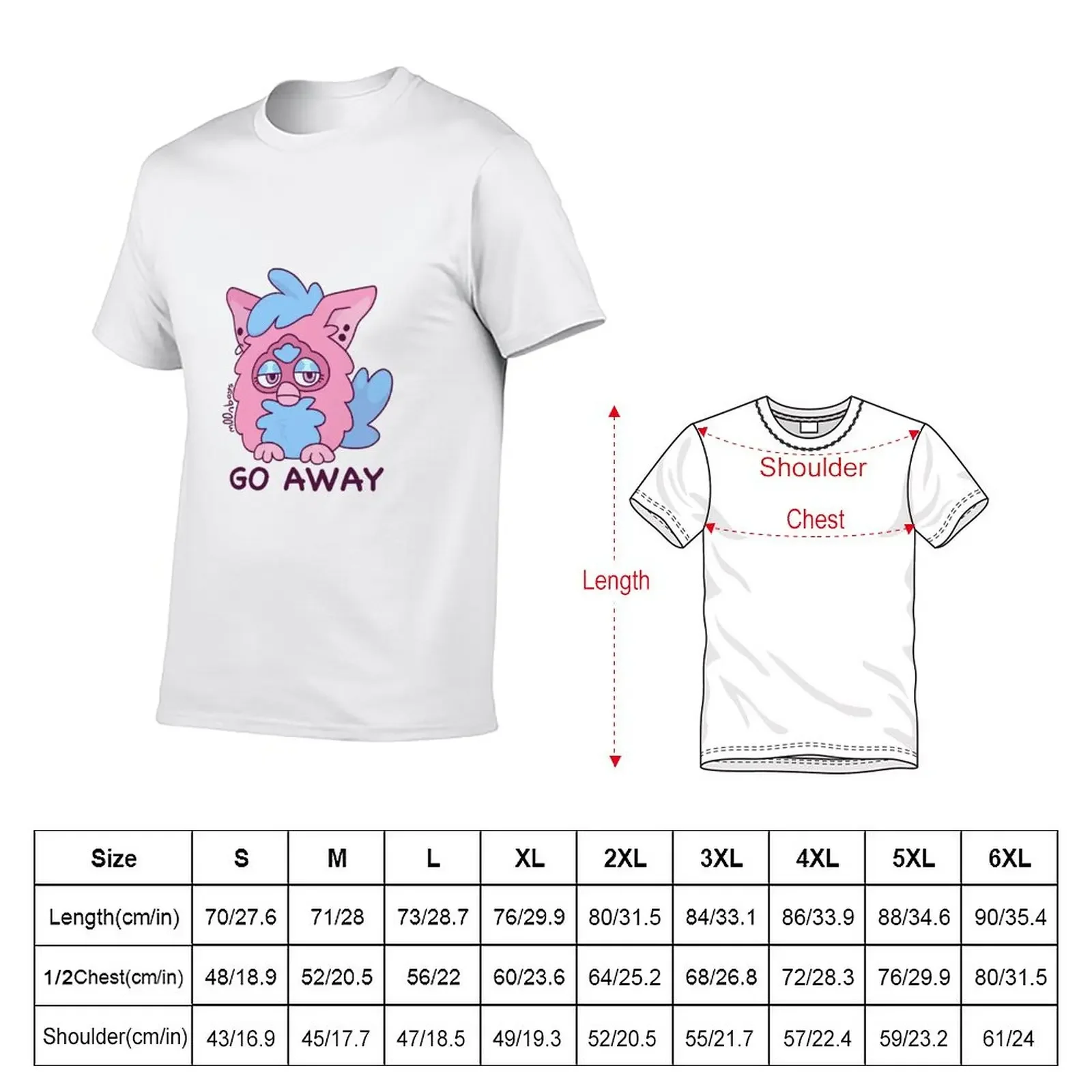 New Sassy Furby T-Shirt aesthetic clothes Oversized t-shirt custom t shirts sports fan t-shirts slim fit t shirts for men