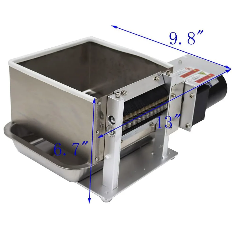 電気エンドウ豆の皮むき機商業豆エンドウ豆の皮むき機ステンレス鋼 15-25kg/h 220V