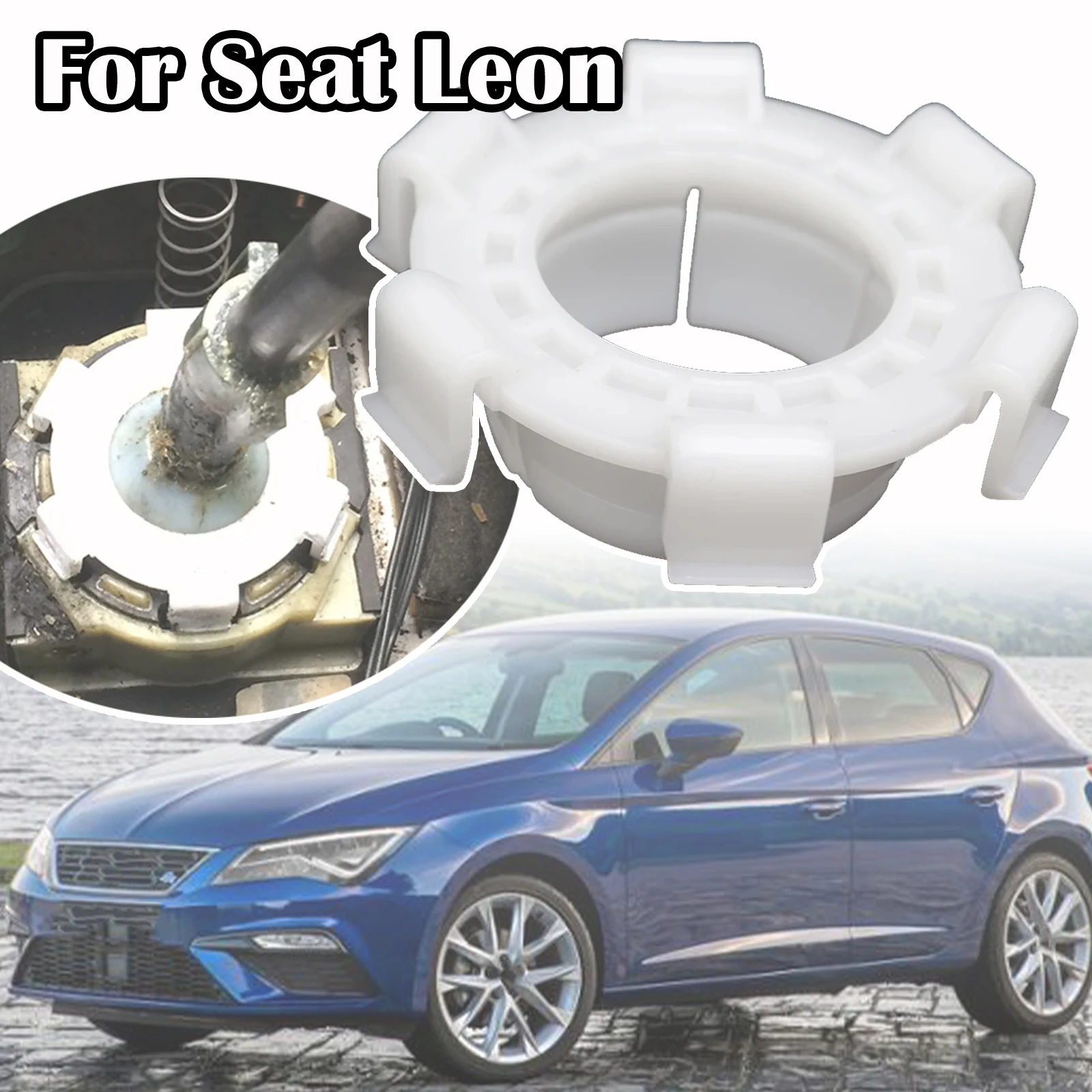 

For Seat Leon 1M1 Car Gear Shift Lever Selector GearBox Socket Bush Bearing Repair 1999 2000 2001 2002 2002 2003 2004 2005 2006