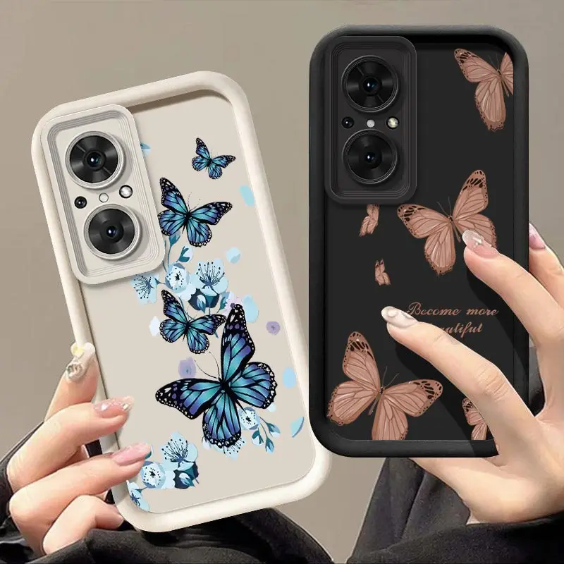 Nova 9SE czarujący motyl nowy futerał na telefon Huawei Nova 9S 6SE Y7A Y9A Y9A Y6 Y70 9 7i 9Pro Y90 Y91 Y5P Y7PRIME Y6S pokrowiec