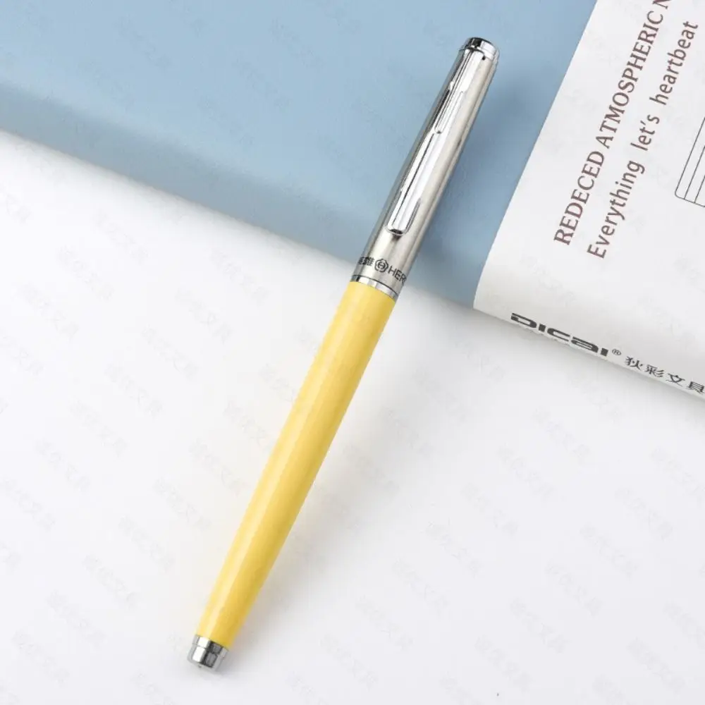 Metal Pen Elegant Hero 007 Fountain Pen Plastic Exquisite Stationery Pen Smooth Writing Classic Design Ink Pen Teachers