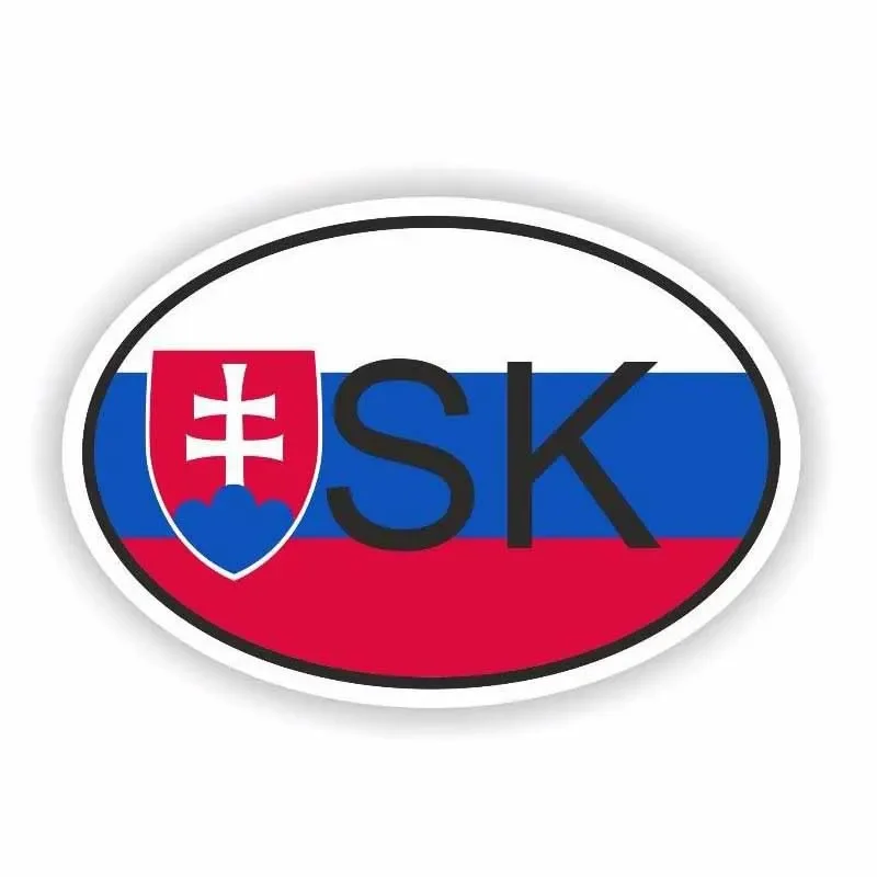 

Slovakia SK Country Code Car Sticker Decal Accessories