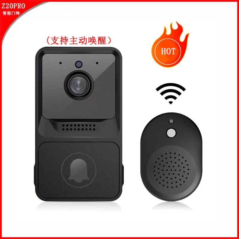 Low Power V5 Video Doorbell WiFi Wireless Doorbell Night Vision HD Smart Cloud Storage COD Available