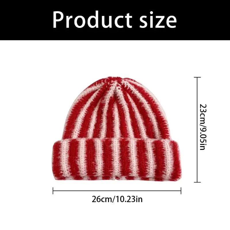 652F Acrylic Blend Stretchy Ski Cap Thermal Cold Weather Headwear