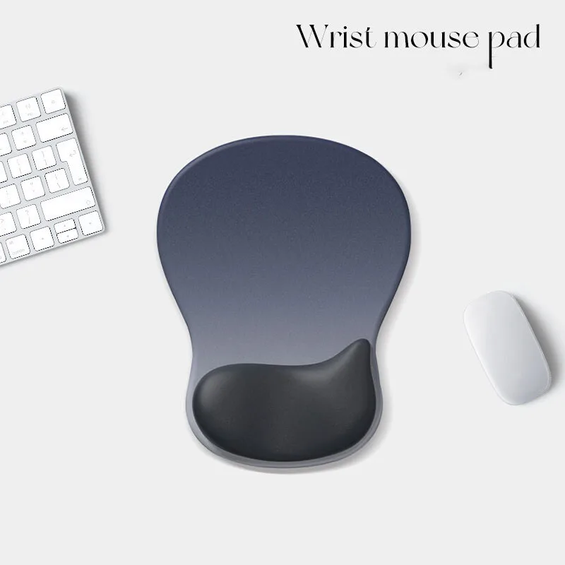 

Office Mousepad With Gel Wrist Support Ergonomic Gaming Desktop Mouse Pad Wrist Rest For Pc Laptop Computer Support Dropshipping