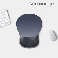 Office Mousepad With Gel Wrist Support Ergonomic Gaming Desktop Mouse Pad Wrist Rest For Pc Laptop Computer Support Dropshipping