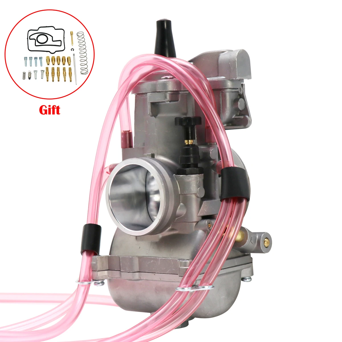 SCL MOTOS Motorcycle Carburetor PWK PWK36S PWK38S For UTV 125-300CC Keihin PWK 36/38 Short Body Quad Vent Air Striker Carburetor