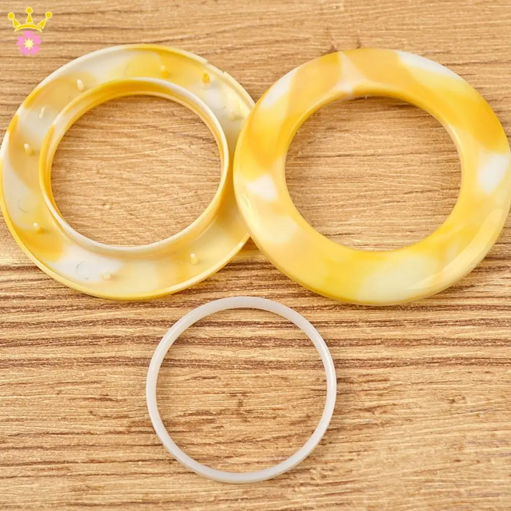 Durable Modern Roman Circle Thickened Plastic Plastic Curtain Ring Circle Home Decor