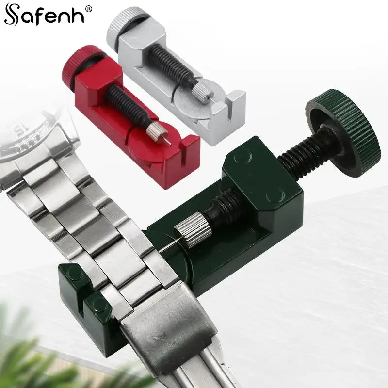 1Set Metal Watch Tool Band Link Adjust Slit Strap Bracelet Metal Chain Pin Remover Repair Spring Bar Tool Watch Strap Remover