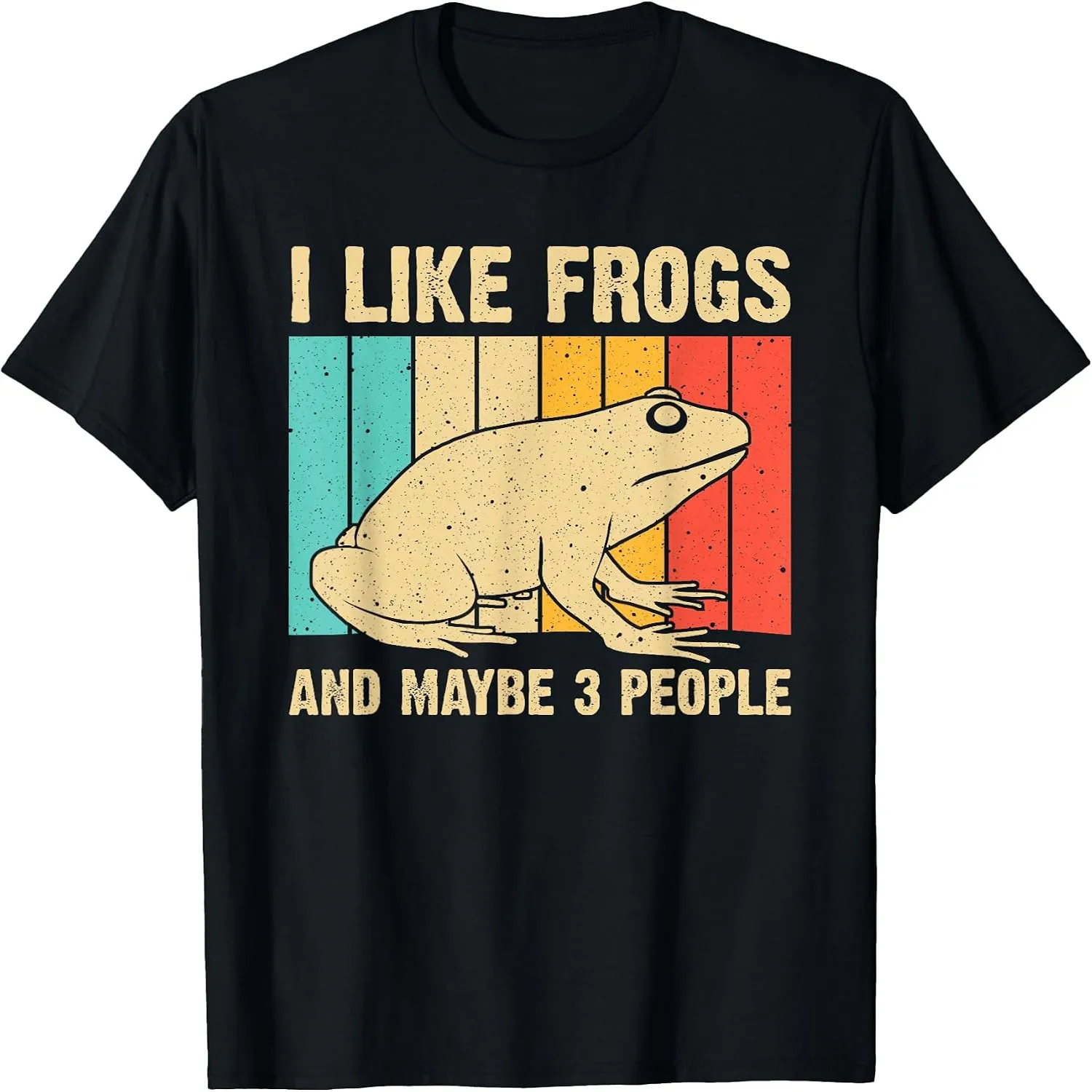 Cute Frog Design for Toad Lover Men Women Amphibian Animals T-Shirt