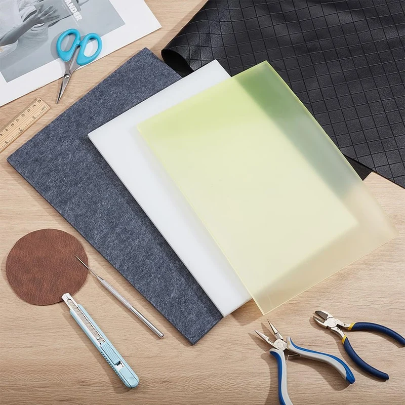 ABDJ-أدوات التثقيب الجلدية، وسادة التثقيب الجلدية، وسادة إزميل اللكم، وسادة امتصاص الصوت لمحبي الحرف الجلدية ذاتية الصنع