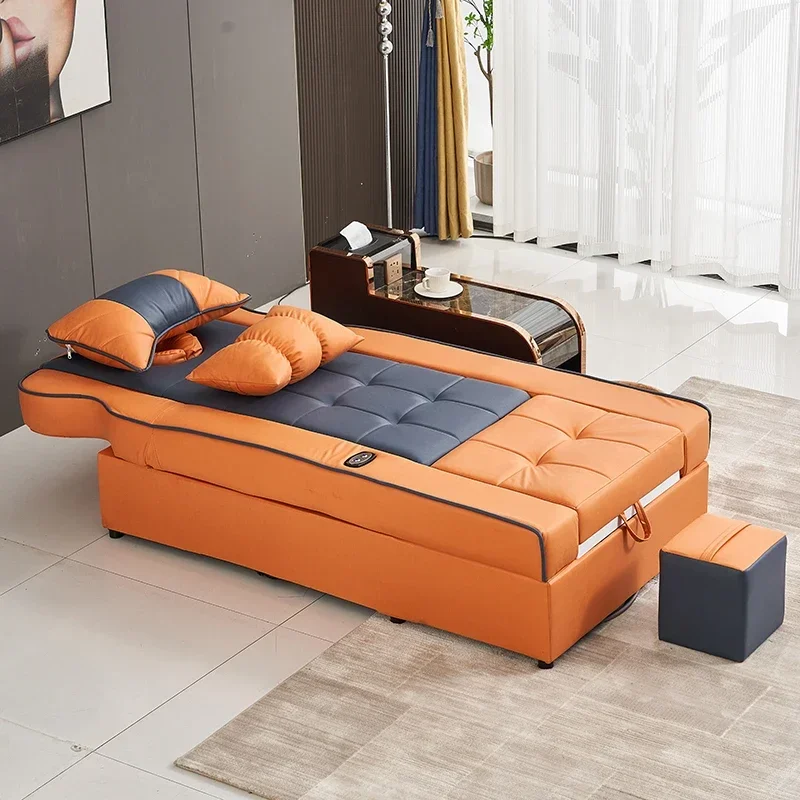 Portable Spa Bed Professional Electric Folding Massage Table Beauty Salon Facial Esthetician Furniture Lash Treatment Massage