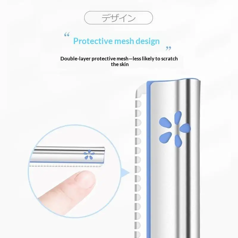 5PCS Steel Eyebrow Epilator Kit Sharp Durable Hair Removal Women Makeup Brow Trimming Tool for Home Beauty