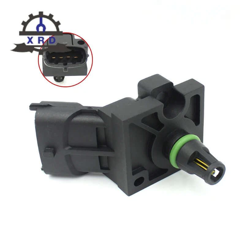 LR008887 MAP Sensor Manifold Intake Air Turbo Boost Pressure For VOLVO S40 S60 S80 2.4 25 3.0 D D5 T5 30622083 31303975 31355463