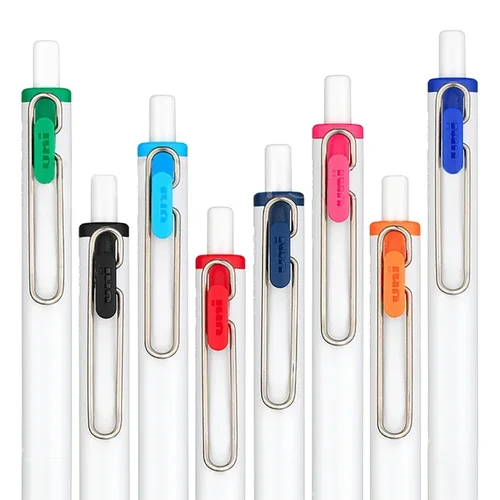 Imagen 2 del producto Bolígrafo de Gel UNI Uniball ONE UMN-S-0,5/0,38mm de espesor, tecnología negra de tinta, núcleo pequeño y grueso, suministros escolares de secado rápido, papelería, 1 ud.