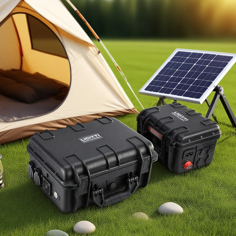 With MPPT Inverter Emergency Power Supply 700W Portable Power Station 12V LiFePO4 Battery 1200WH 2500WH