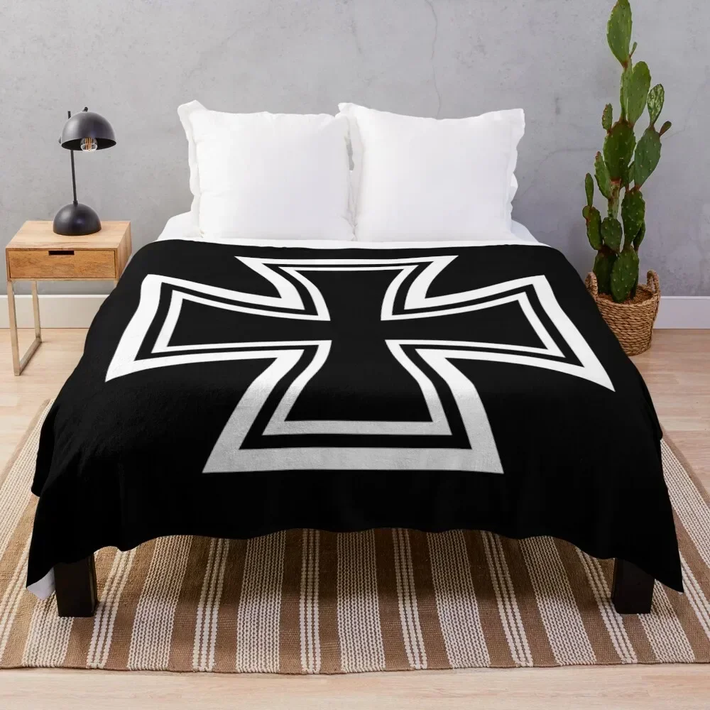 

Iron Cross Throw Blanket blankets ands for winter Blankets