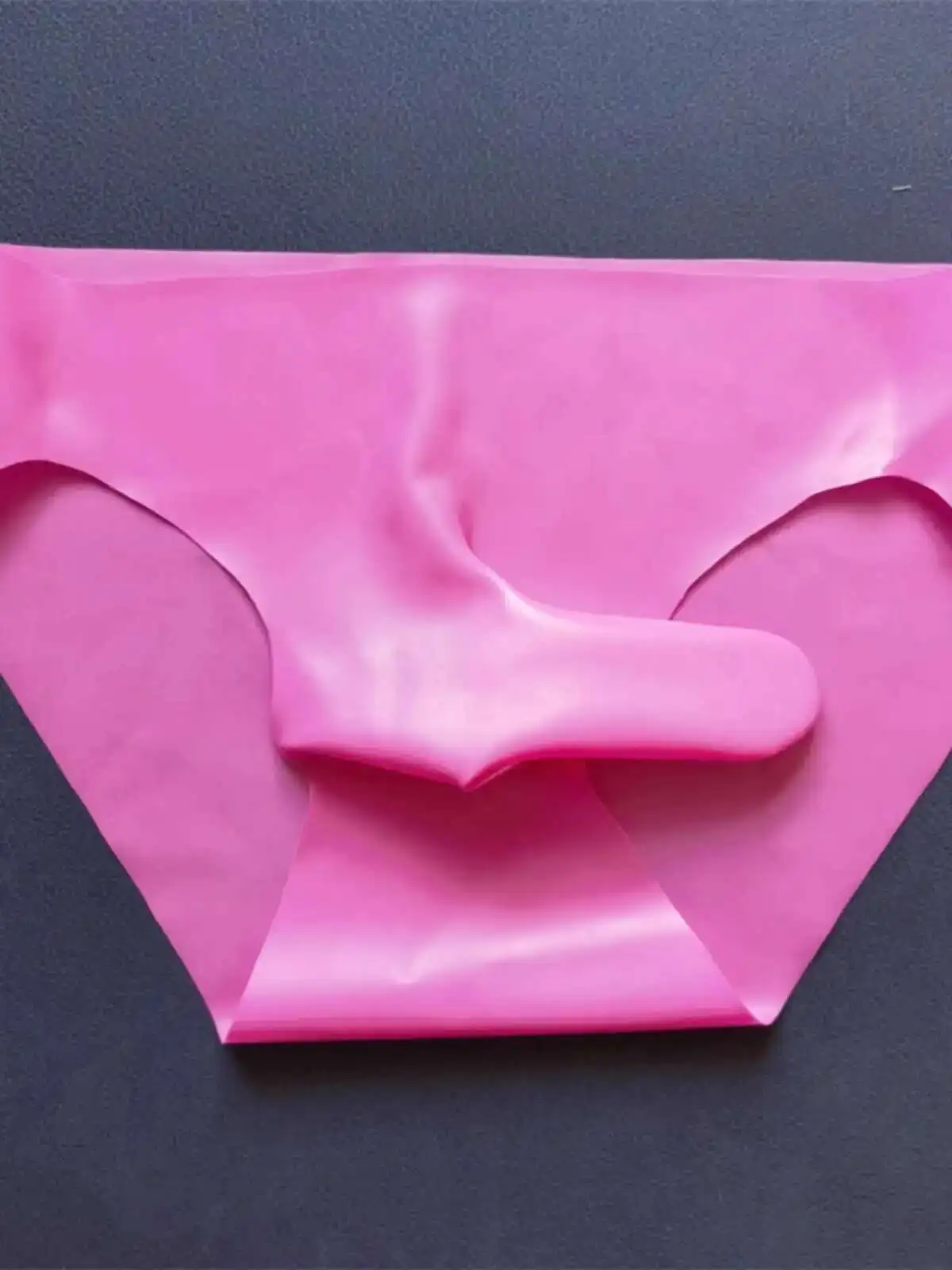 Sexy Latex Leather Underpants Men Lingerie Panties Plus Size Underwear Sexy Briefs